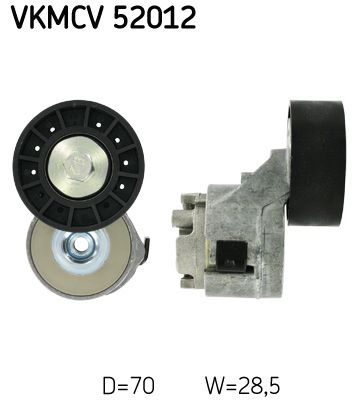 Spanrol (poly) V-riem – SKF – VKMCV 52012 online kopen